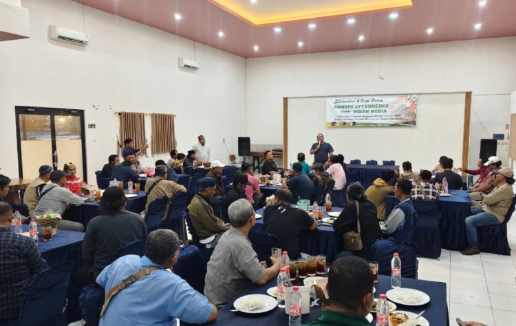 Sinergi Tanpa Batas, Dandim Brebes dan Insan Media Sukseskan Akselerasi Pembangunan Desa Melalui TMMD