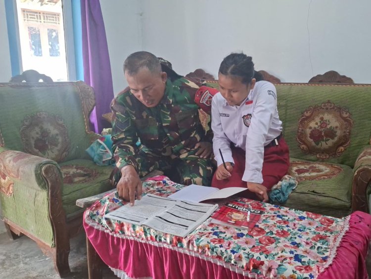 Senyum Terang di Desa Cikuya: Satgas TMMD Pastikan Bantuan KWH Listrik Berfungsi Maksimal