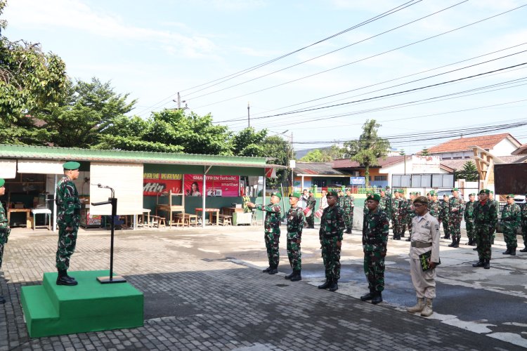 Dandim 0704 Banjarnegara Pimpin Upacara 17-an