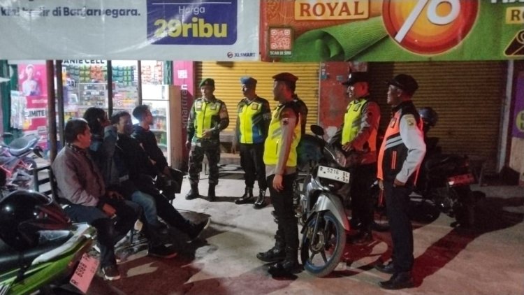 BABINSA MELAKSANAKAN PATROLI PENGAMANAN IDUL FITRI