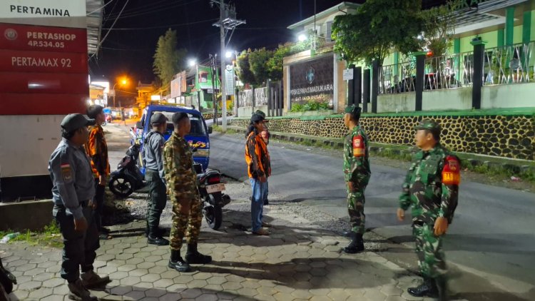 Koramil 14/Madukara Gelar Patroli Bersama