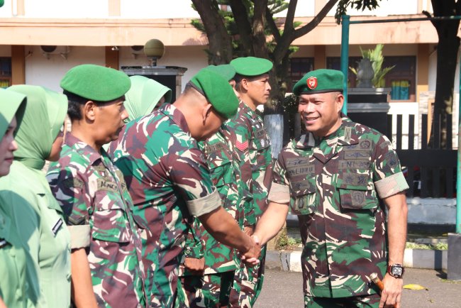 Dandim 0704 Banjarnegara Kenaikan Pangkat Wujud Penghargaan Negara