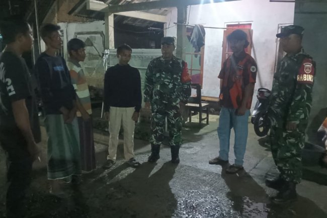 Babinsa Perkuat Keamanan Wilayah