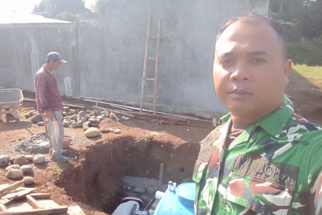 Dari Sisi Dinding hingga Tanah Dasar KDKMP Punggelan Terus Diperkuat