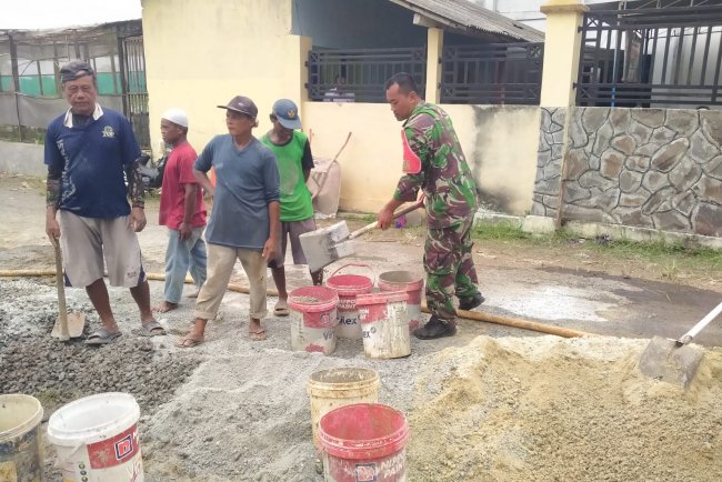 Lantai Dicor Harapan Mulai Menguat di KDKMP Kalimandi