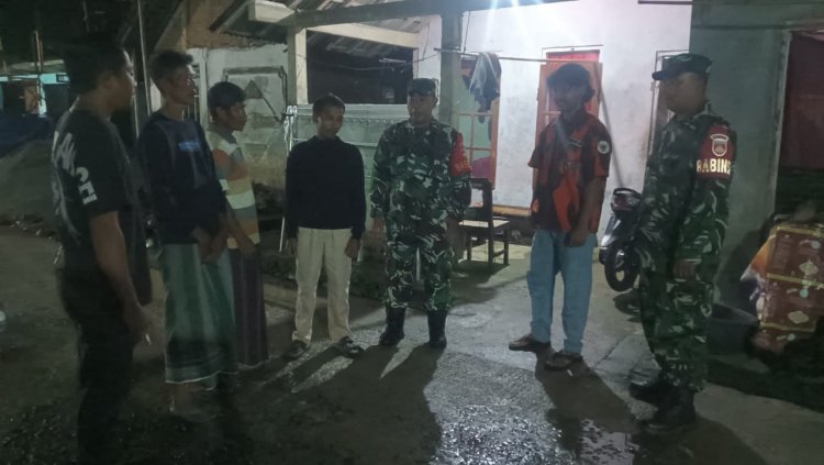 Babinsa Perkuat Keamanan Wilayah