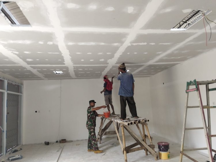 Sentuhan Akhir Mulai Terlihat KDKMP Tanjunganom Terus Berbenah