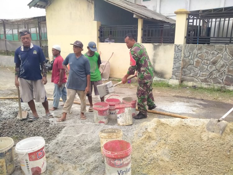 Lantai Dicor Harapan Mulai Menguat di KDKMP Kalimandi