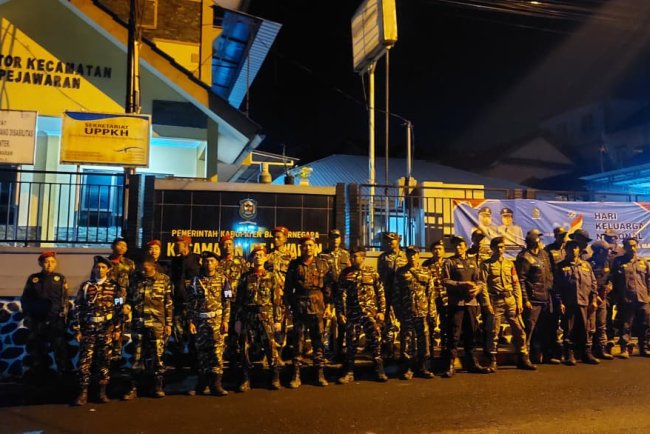  Koramil 16 Pejawaran Gelar Patroli Bersama Komponen Masyarakat
