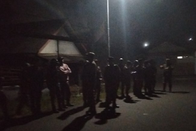Koramil 16 Pejawaran Gelar Patroli Bersama Komponen Masyarakat