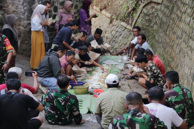 Doa Bersama Tandai Dimulainya Rehab Jembatan Perintis Garuda di Desa Kincang